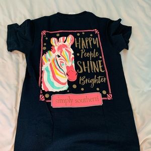 zebra simply southern shirt